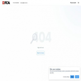 Скриншот главной страницы сайта fca.mticket.eu