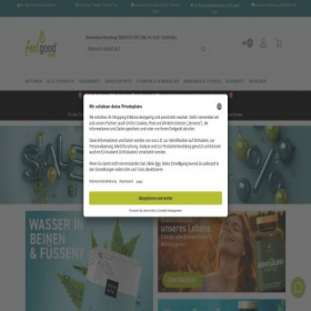 Скриншот главной страницы сайта feelgood-shop.com