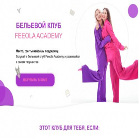 Скриншот главной страницы сайта feeolaacademy.ru
