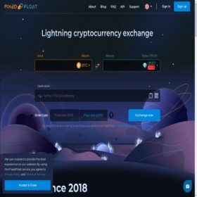 Скриншот главной страницы сайта ff.io