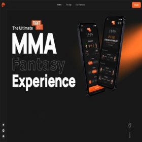 Скриншот главной страницы сайта fightout.com