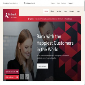 Скриншот главной страницы сайта fin.bk-serve.com