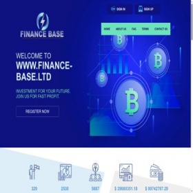 Скриншот главной страницы сайта finance-base.ltd