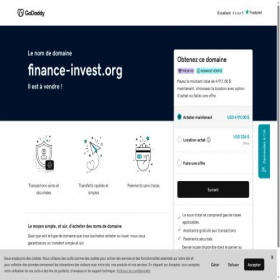 Скриншот главной страницы сайта finance-invest.org
