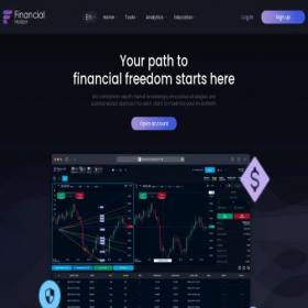 Скриншот главной страницы сайта financial-horizon.com