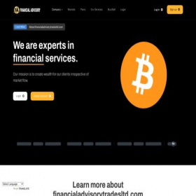 Скриншот главной страницы сайта financialadvisorytradesltd.com