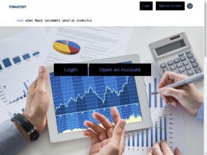 Скриншот главной страницы сайта financist.trade