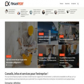 Скриншот главной страницы сайта finanperf.com