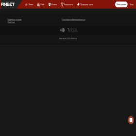 Скриншот главной страницы сайта finbet.org.ua