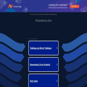 Скриншот главной страницы сайта finbookhub.click