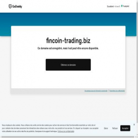 Скриншот главной страницы сайта fincoin-trading.biz
