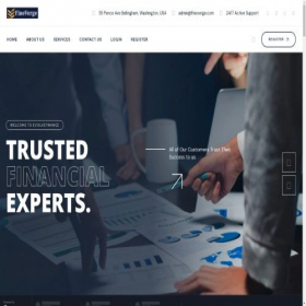 Скриншот главной страницы сайта fineverge.com