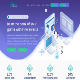 Скриншот главной страницы сайта fino-invests.com