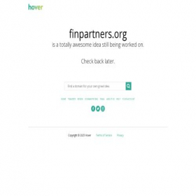 Скриншот главной страницы сайта finpartners.org