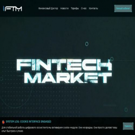 Скриншот главной страницы сайта fintm.ru