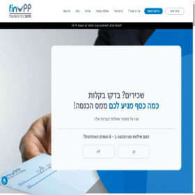 Скриншот главной страницы сайта finupp.com