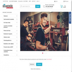 Скриншот главной страницы сайта firemne-zariadenie.sk