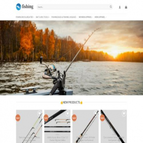 Скриншот главной страницы сайта fishingrelaxed.com