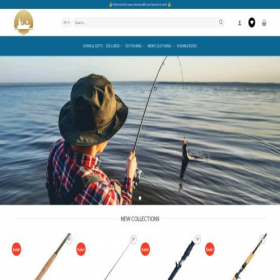 Скриншот главной страницы сайта fishingrodsofficial.com