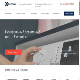 Скриншот главной страницы сайта fixing-center-elux.ru