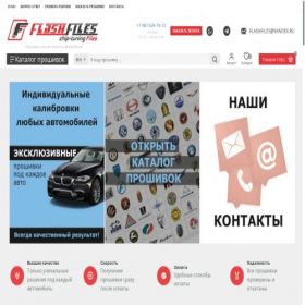 Скриншот главной страницы сайта flash-files.ru