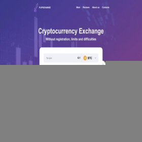 Скриншот главной страницы сайта flipschange.com