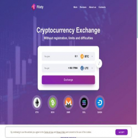 Скриншот главной страницы сайта flixty.com