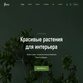Скриншот главной страницы сайта floreshsa.com
