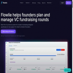 Скриншот главной страницы сайта flowlie.com