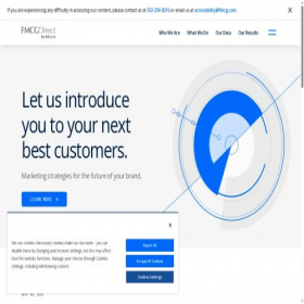 Скриншот главной страницы сайта fmcgdirect.com