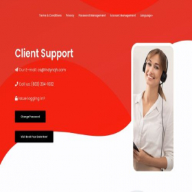 Скриншот главной страницы сайта fndynqh.com