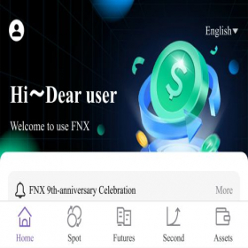 Скриншот главной страницы сайта fnxcoin.xyz