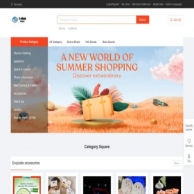 Скриншот главной страницы сайта fodoshop.com