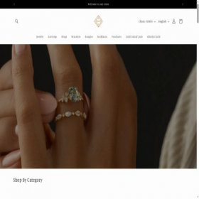 Скриншот главной страницы сайта folystuyjewelryshop.com