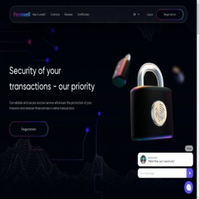 Скриншот главной страницы сайта fonawell.com