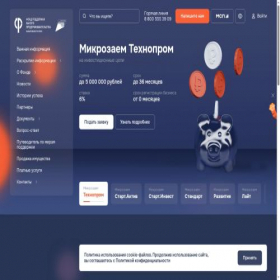 Скриншот главной страницы сайта fond27.ru