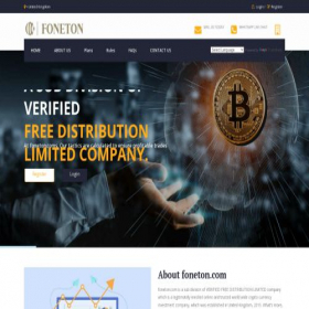 Скриншот главной страницы сайта foneton.com
