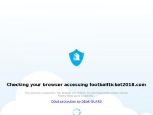 Скриншот главной страницы сайта footballticket2018.com
