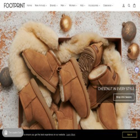 Скриншот главной страницы сайта footprintusa.co