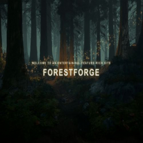 Скриншот главной страницы сайта forestforge.likesyou.org