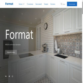 Скриншот главной страницы сайта format.net.ru