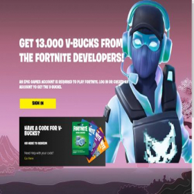 Скриншот главной страницы сайта fortnite53.com