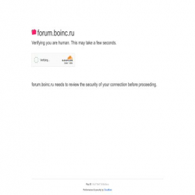 Скриншот главной страницы сайта forum.boinc.ru