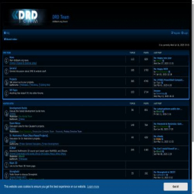 Скриншот главной страницы сайта forum.drdteam.org