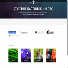 Скриншот главной страницы сайта fotozavr.ru