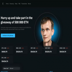 Скриншот главной страницы сайта foundationethereum.com