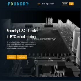 Скриншот главной страницы сайта foundryusaminer.com