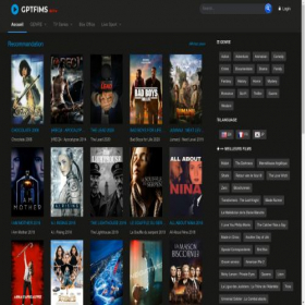 Скриншот главной страницы сайта fr.filmtube.me