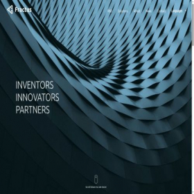 Скриншот главной страницы сайта fractus.com