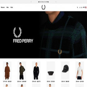Скриншот главной страницы сайта fredperystoreus.com